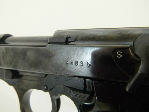 P38气动bb金属玩具枪 台湾进口气动玩具枪